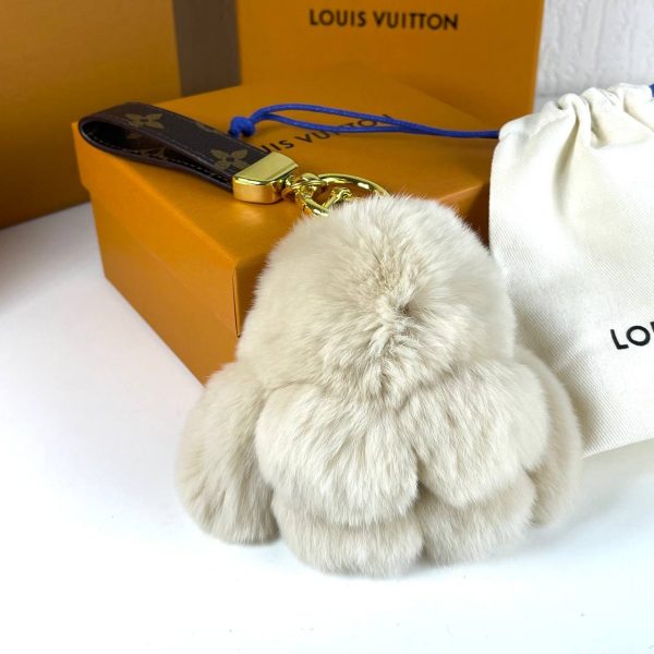 Брелок Louis Vuitton (бежевый) ФШБ 005.11