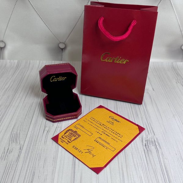 Комплект упаковочный Cartier ( коробка+ сертификат