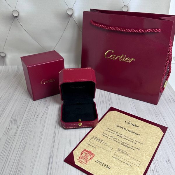 Комплект упаковочный Cartier ( коробка+ сертификат